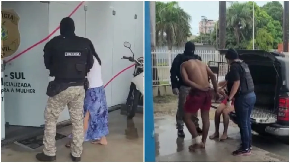 VÍDEO: mulher é agredida pelo marido, sogra e cunhado na Zona Norte de Manaus