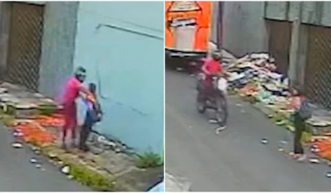 VÍDEO: suspeito tenta assaltar mulher e vítima reage na Zona Sul de Manaus