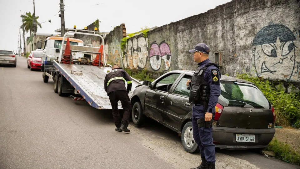 Carro é recuperado durante fiscalização do Detran-AM na Zona Leste de Manaus