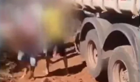 Caminhão tomba na BR-153 e produtos são saqueados em Figueirópolis-TO