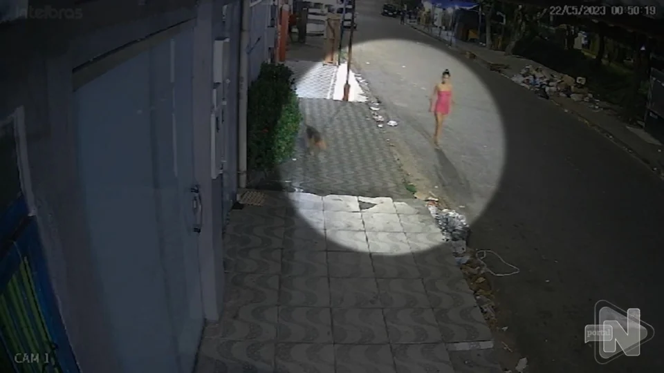 Vídeo: mulher esfaqueia cachorro no meio da rua na Zona Sul de Manaus