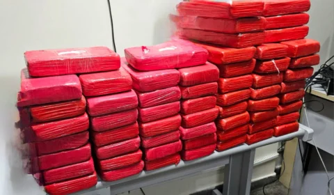 Homem é preso com 60 tabletes de cocaína avaliada em R$ 4,5 milhões em Manaus