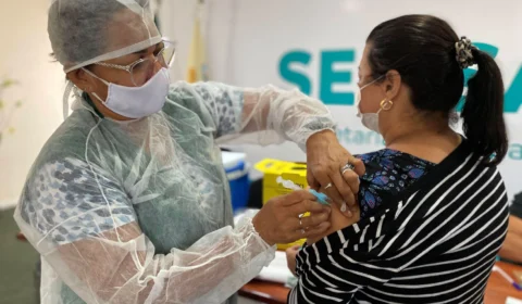 Com apenas 62,85%, vacina contra influenza tem baixa procura em Manaus
