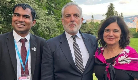 Representante dos povos indígenas do Brasil participa da Assembleia Mundial da Saúde da OMS