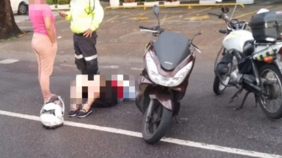 Trânsito em Manaus: acidente causa lentidão na Av. André Araújo