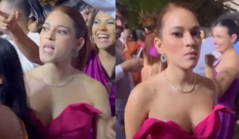 VÍDEO: reação de Ana Clara após não pegar buquê em casamento viraliza na web