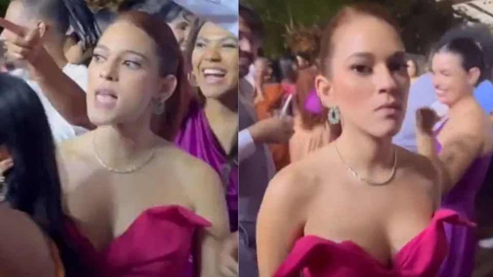 VÍDEO: reação de Ana Clara após não pegar buquê em casamento viraliza na web