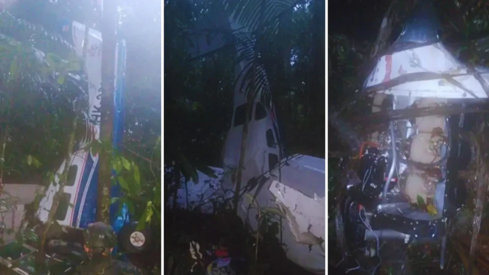 Bebê e mais 3 crianças sobrevivem a queda de avião na Amazônia colombiana
