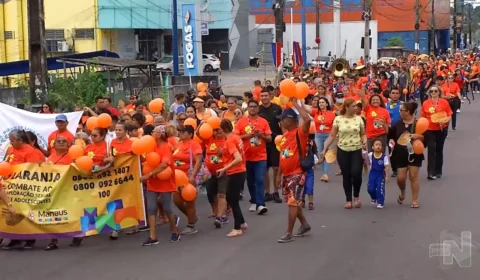 VÍDEO: caminhada contra o abuso sexual infanto-juvenil é realizada em Manaus