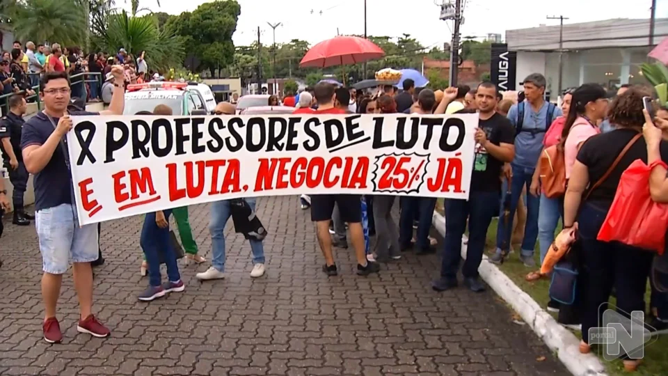 Greve dos professores: governo do AM tem expectativa de fim de paralisação