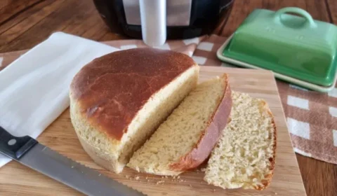 Receita Fácil – Pão de forma na airfryer: opção pronta em apenas 30 minutos