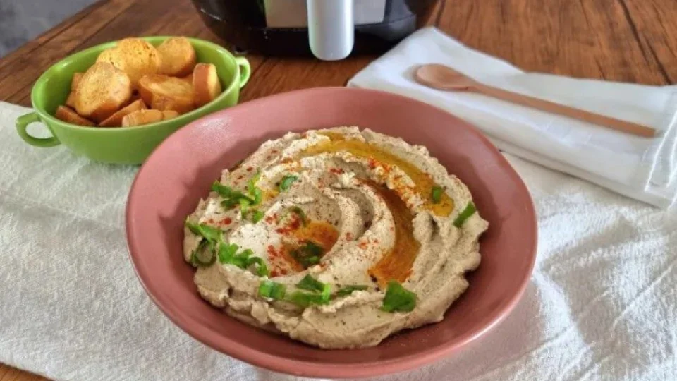 Receita Fácil – Pasta de berinjela na airfryer: opção pronta em 40 minutos