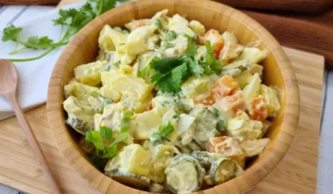 Receita Fácil – Salada russa: opção prática pronta em apenas 30 minutos