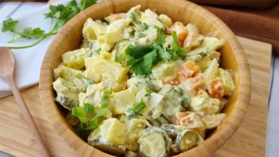 Receita Fácil – Salada russa: opção prática pronta em apenas 30 minutos