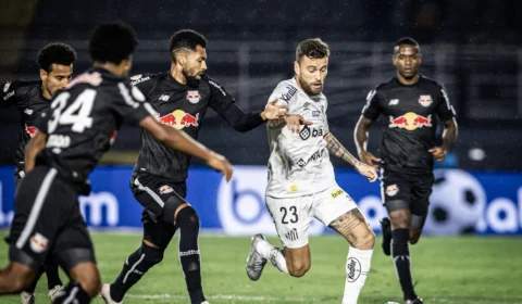 Santos joga mal e perde para Bragantino acumulando a 2ª derrota seguida