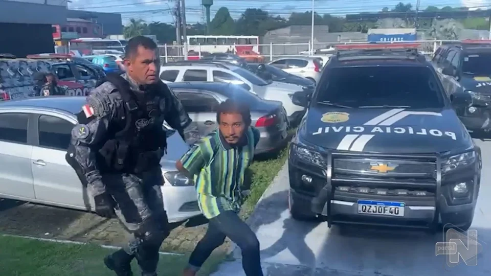 VÍDEO: suspeito de matar a mãe e ferir a avó é preso na Zona Norte de Manaus 