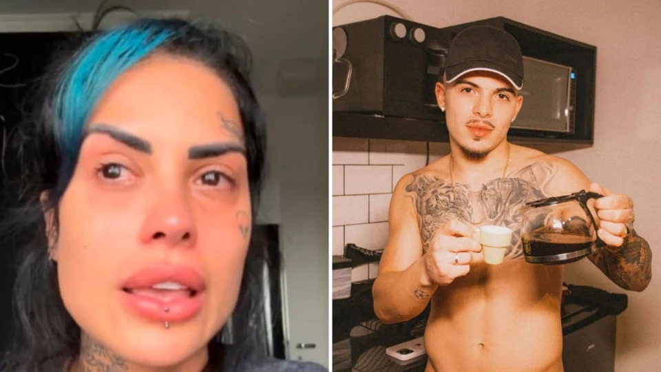 Tati Zaqui anuncia fim de namoro com Thomaz Costa e chora em desabafo