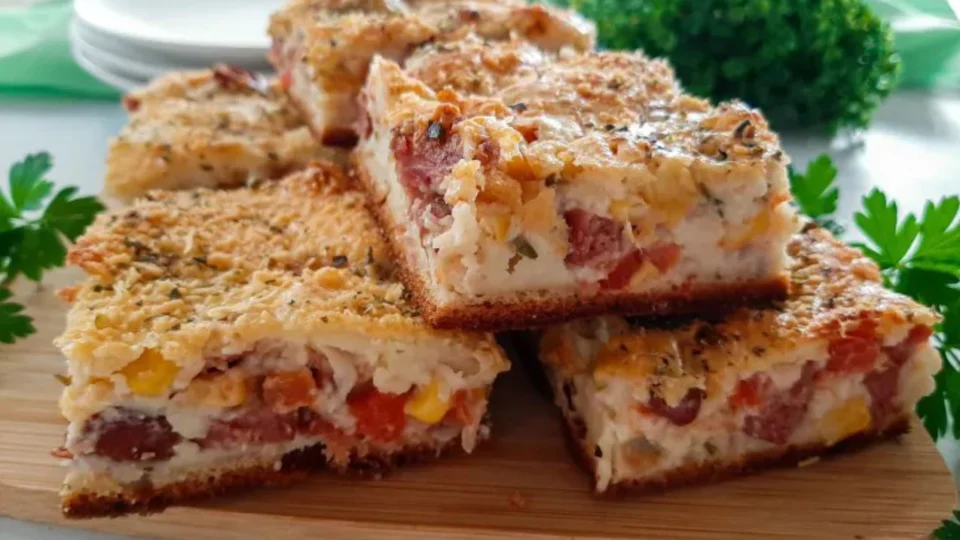 Receita Fácil – Torta de calabresa: opção prática pronta em apenas 60 minutos