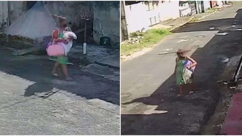 VÍDEO: mulher fala sobre como encontrou recém-nascida em frente de casa
