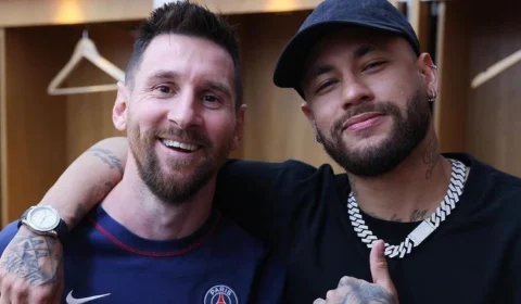 Neymar se despede de Messi no PSG: ‘Não saiu como pensávamos’