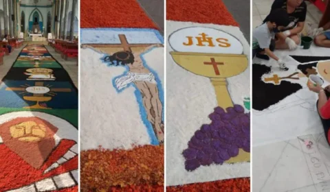 Tapetes de Corpus Christi: confira 5 locais para visitar em Manaus