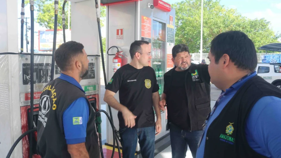 Vídeo: CIF realiza operação com foco em postos de combustíveis em Manaus