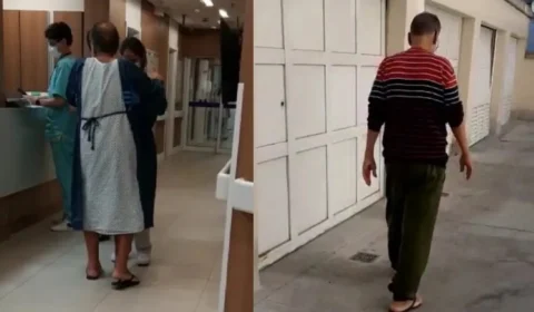 Paciente com remissão de câncer por terapia celular volta a caminhar sozinho