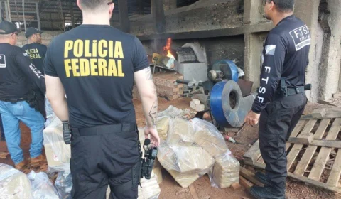 Polícia Federal incinera 708 kg de drogas apreendidas em Roraima