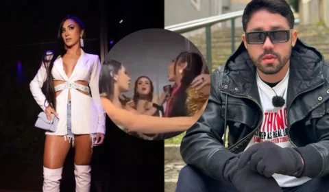 VÍDEO: Dayanne Bezerra e Rico saem no tapa em ‘arraial’ de Carlinhos Maia