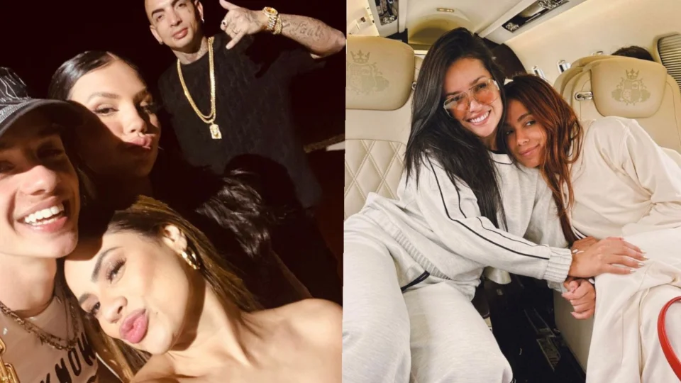 Lexa e Guimê viajam pela Europa com Anitta, Juliette e outros famosos