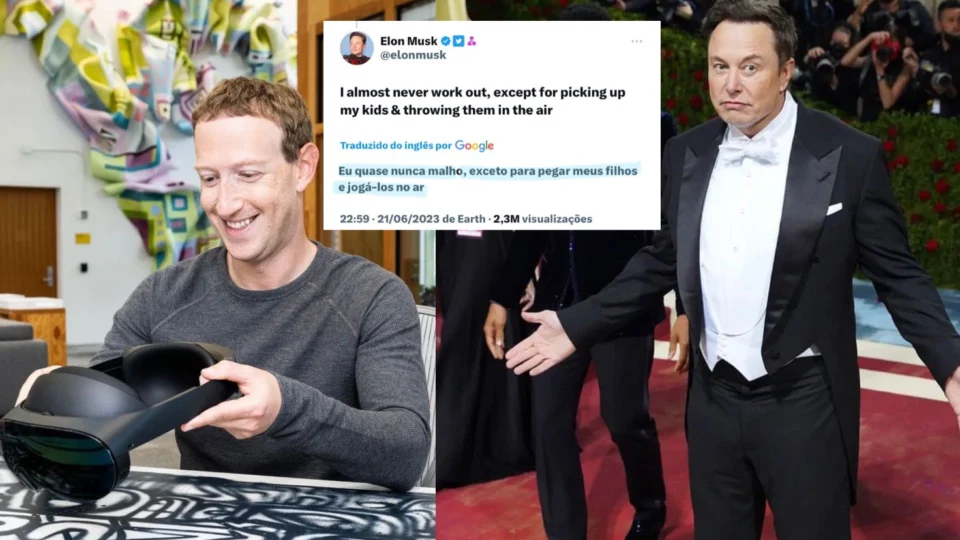 UFC de milhões: Elon Musk e Mark Zuckerberg marcam luta pela web