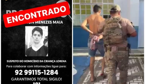 VÍDEO: foragido do caso Lorena é preso, confirma Polícia Civil do AM