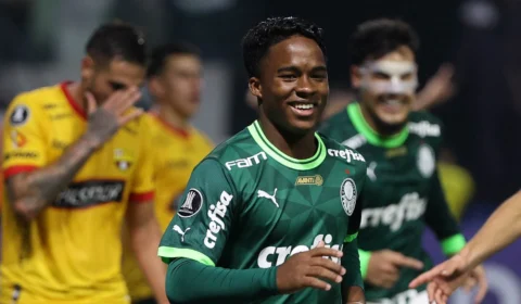 Endrick rende R$ 13 milhões ao Palmeiras com gol na Libertadores