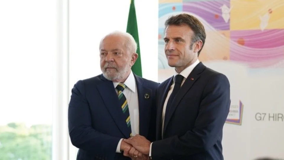 Emmanuel Macron confirma visita de Lula a Paris no fim de junho
