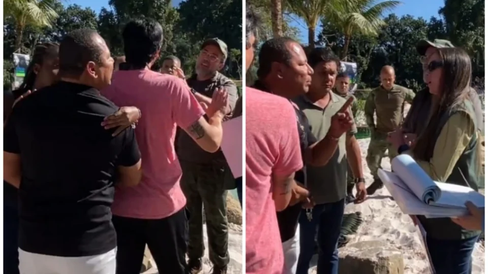 VÍDEO: pai de Neymar recebe voz de prisão por discutir com autoridade no Rio