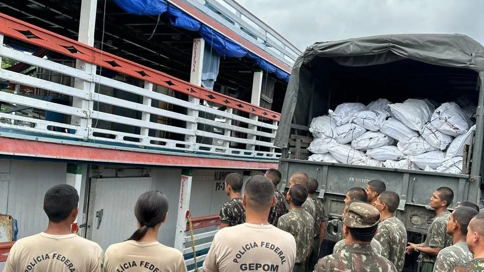 PF apreende cerca de 19 toneladas de pescado ilegal em Tabatinga-AM