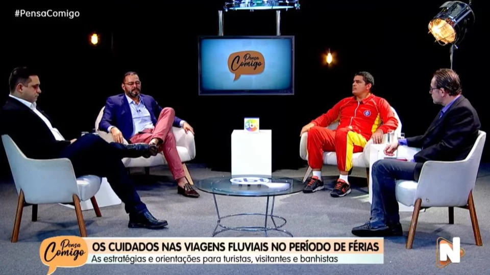 ‘Pensa Comigo’ debate cuidados nas viagens fluviais no período de férias