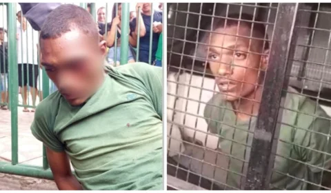 VÍDEO: suspeito de matar e queimar idosa é preso no interior do Amazonas