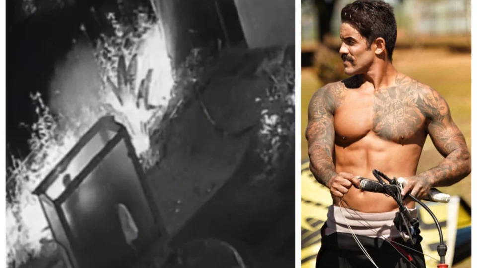 VÍDEO: teto de sauna explode em cima de influenciador em Brasília