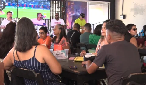 TV NORTE Acre reúne convidados durante transmissão da final da Champions 