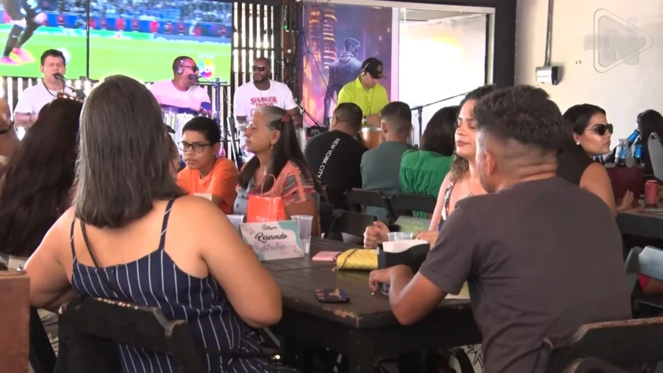 TV NORTE Acre reúne convidados durante transmissão da final da Champions 