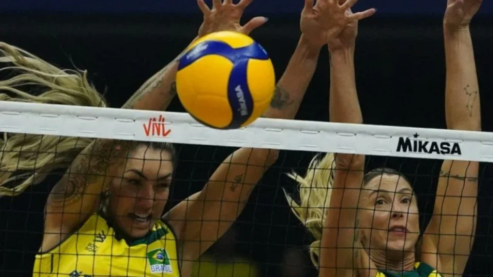 Vôlei: Brasil bate Coreia do Sul em Brasília pela Liga das Nações