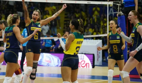 Liga das Nações: Brasil derrota bicampeã mundial Sérvia