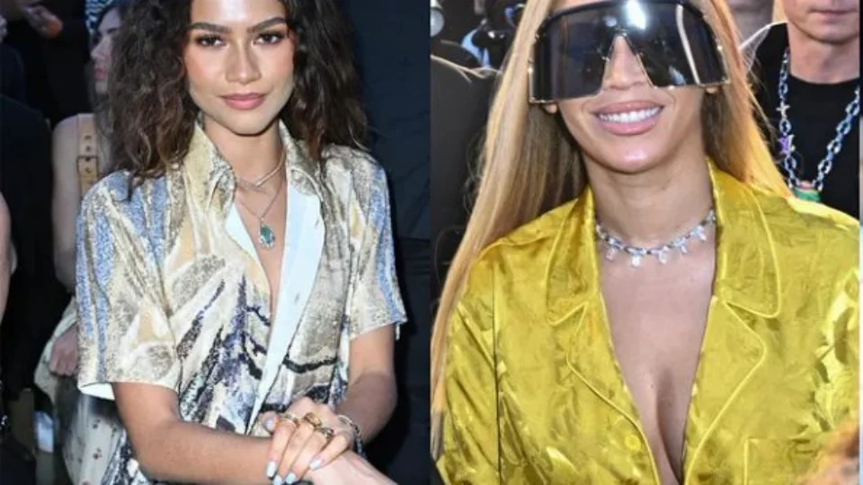 Cantor americano é prestigiado por celebridades em desfile de moda em Paris