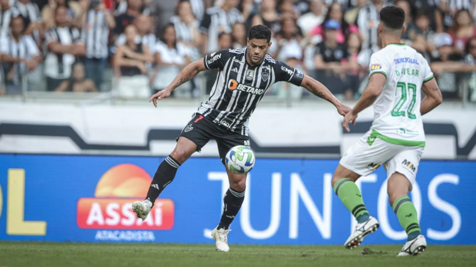 Brasileirão: Atlético-MG empata com América-MG em 2 a 2 pela 13ª rodada