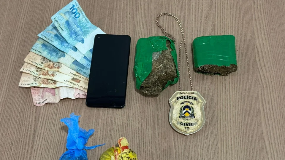 Homem é preso por tráfico de drogas em Paraíso do Tocantins