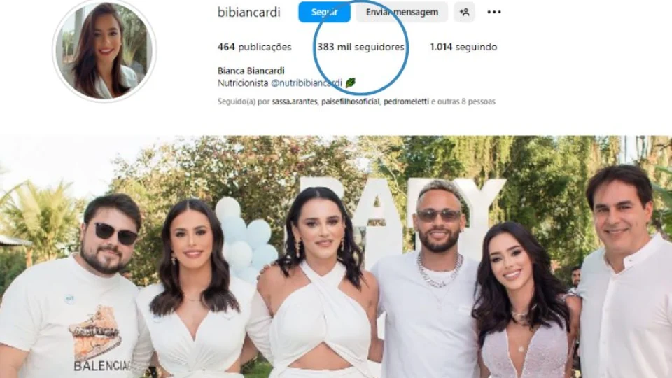 Após criticar Neymar, cunhada ganha milhares de seguidores em menos de 24h