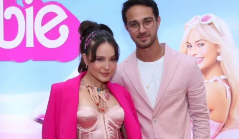 Larissa Manoela e André Luiz roubam a cena em pré-estreia do filme ‘Barbie’