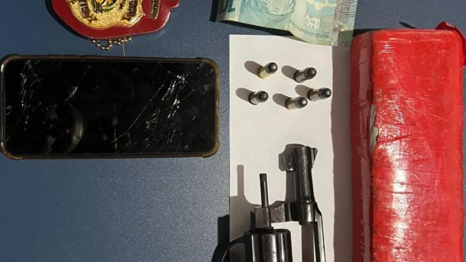 Homem é preso por tráfico de drogas em Formoso do Araguaia em Tocantins