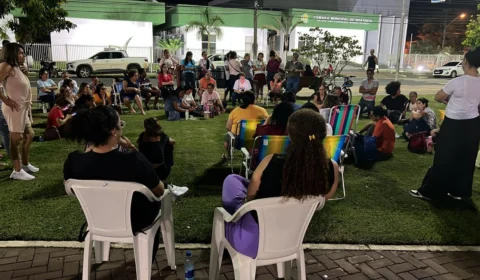 Professores de Boa Vista fazem protesto pela aprovação do PCCR